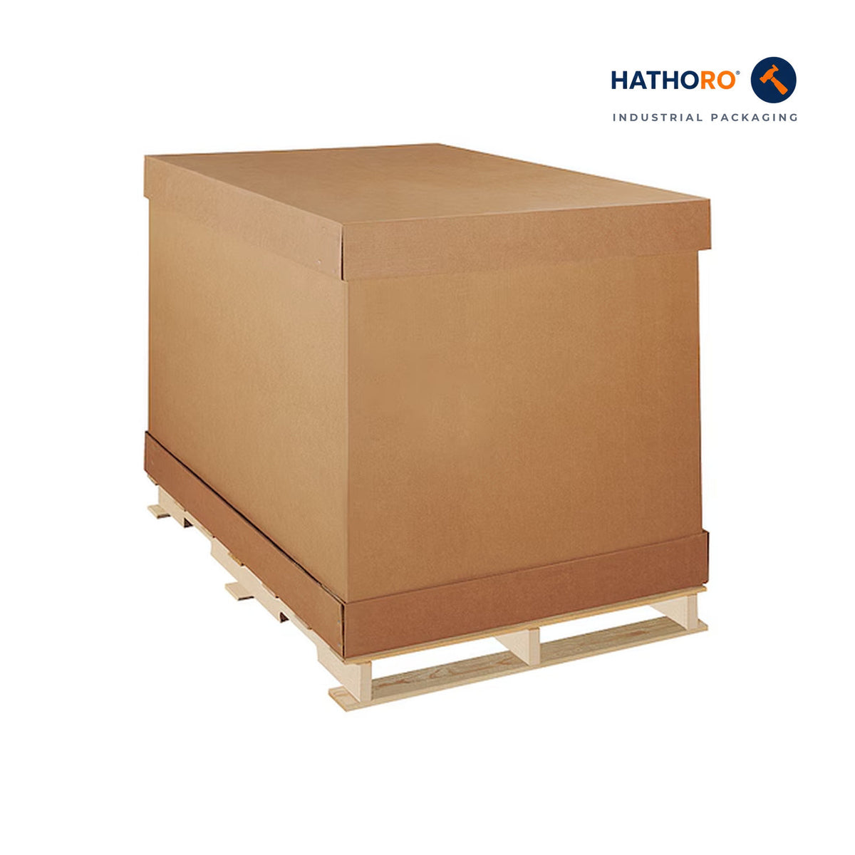 Hathoro 56 x 38 x 39 inch corrugated shipping box