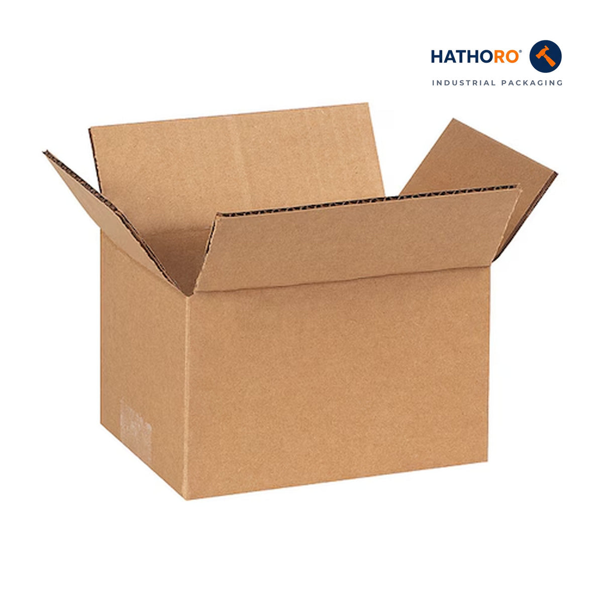 Hathoro 7 x 5 x 4 inch corrugated shipping box
