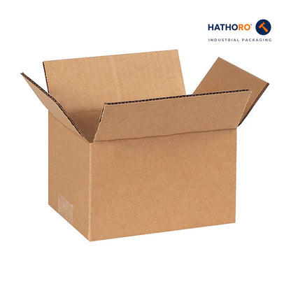 Hathoro 7 x 5 x 4 inch corrugated shipping box