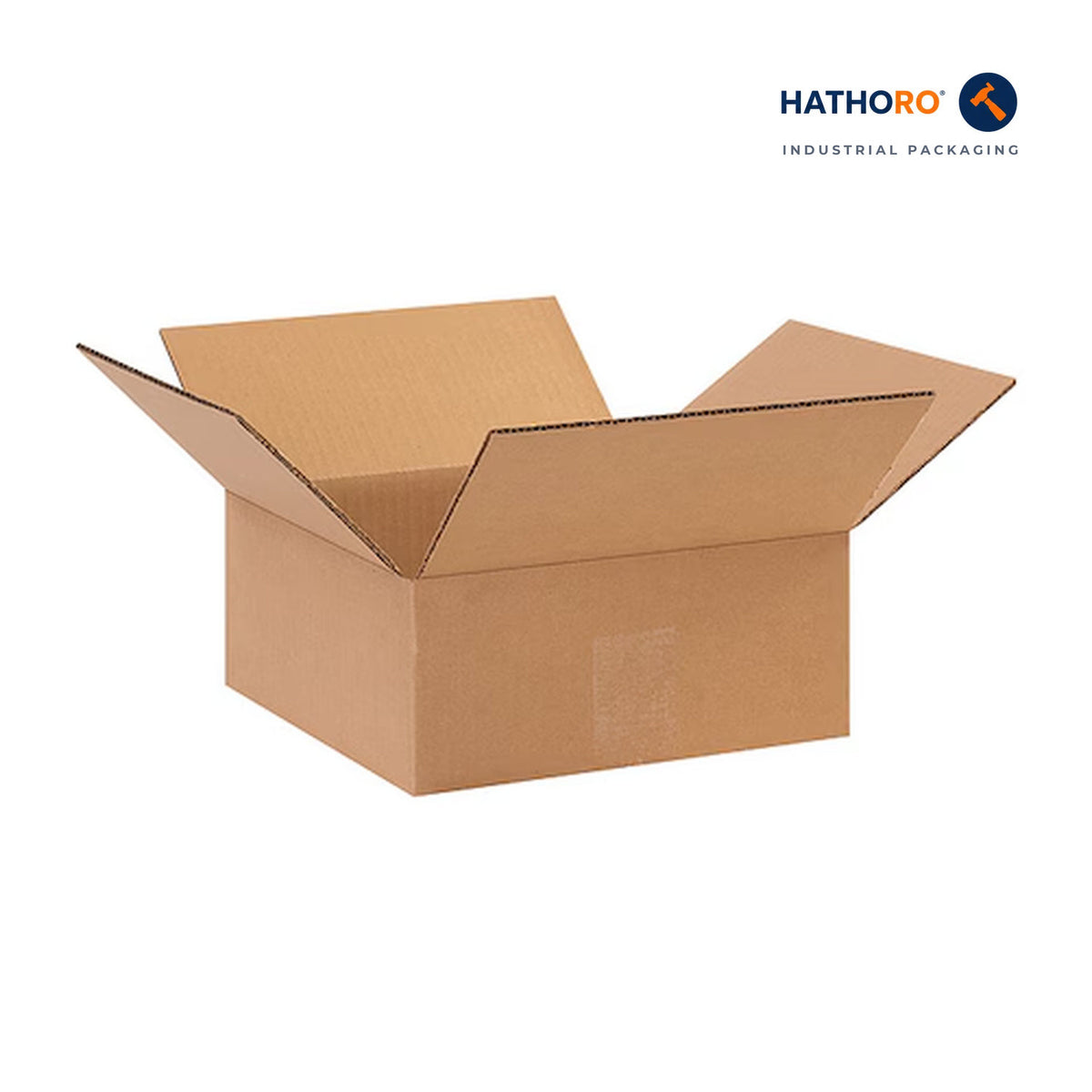 Hathoro 6 x 6 x 2 inch corrugated shipping box