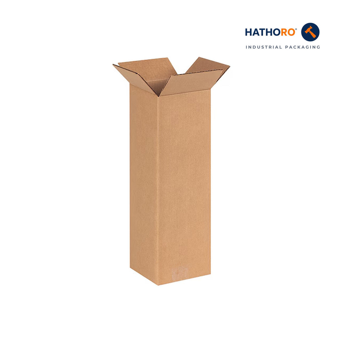 Hathoro 6 x 6 x 18 inch corrugated shipping box