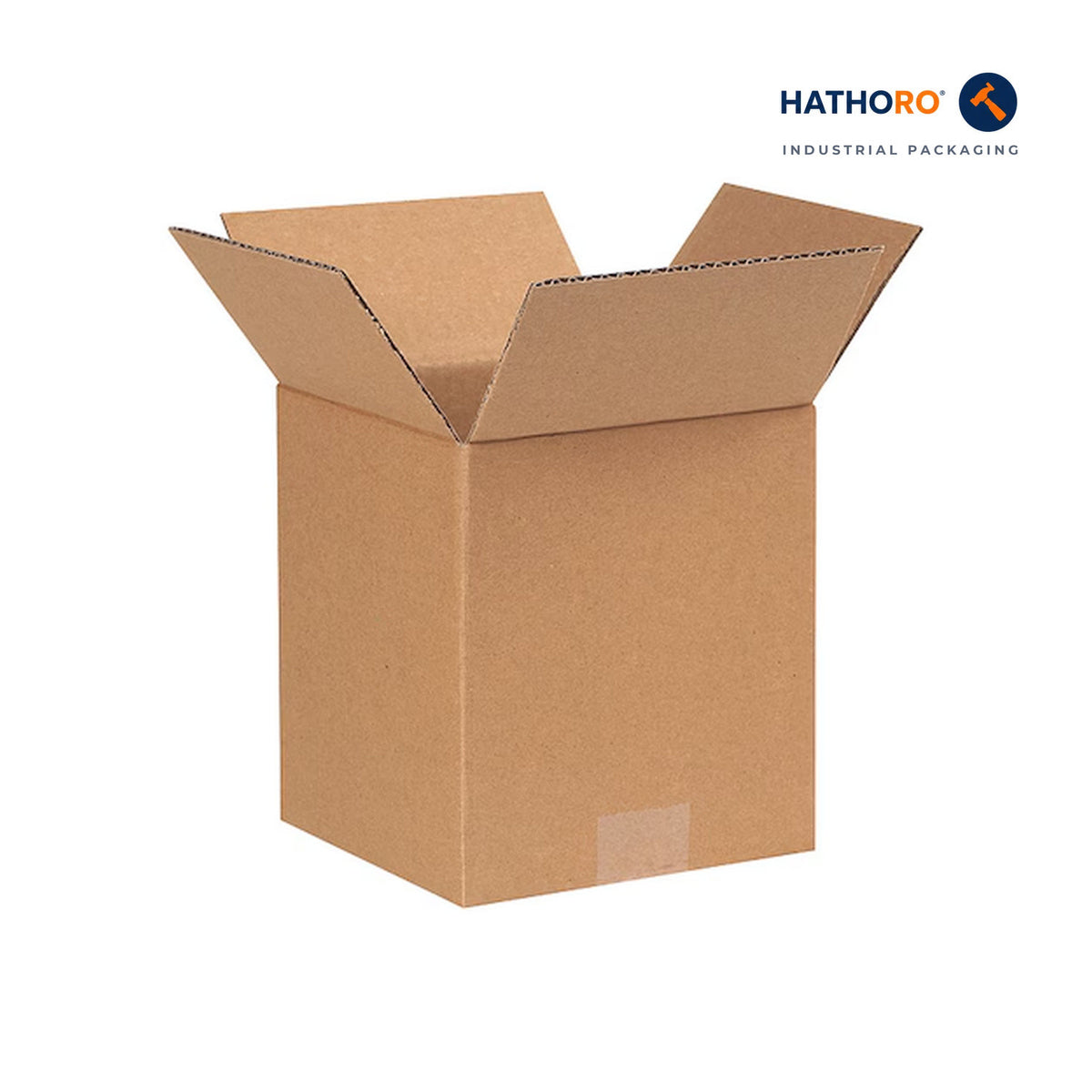 Hathoro 4 x 4 x 5 inch corrugated shipping box