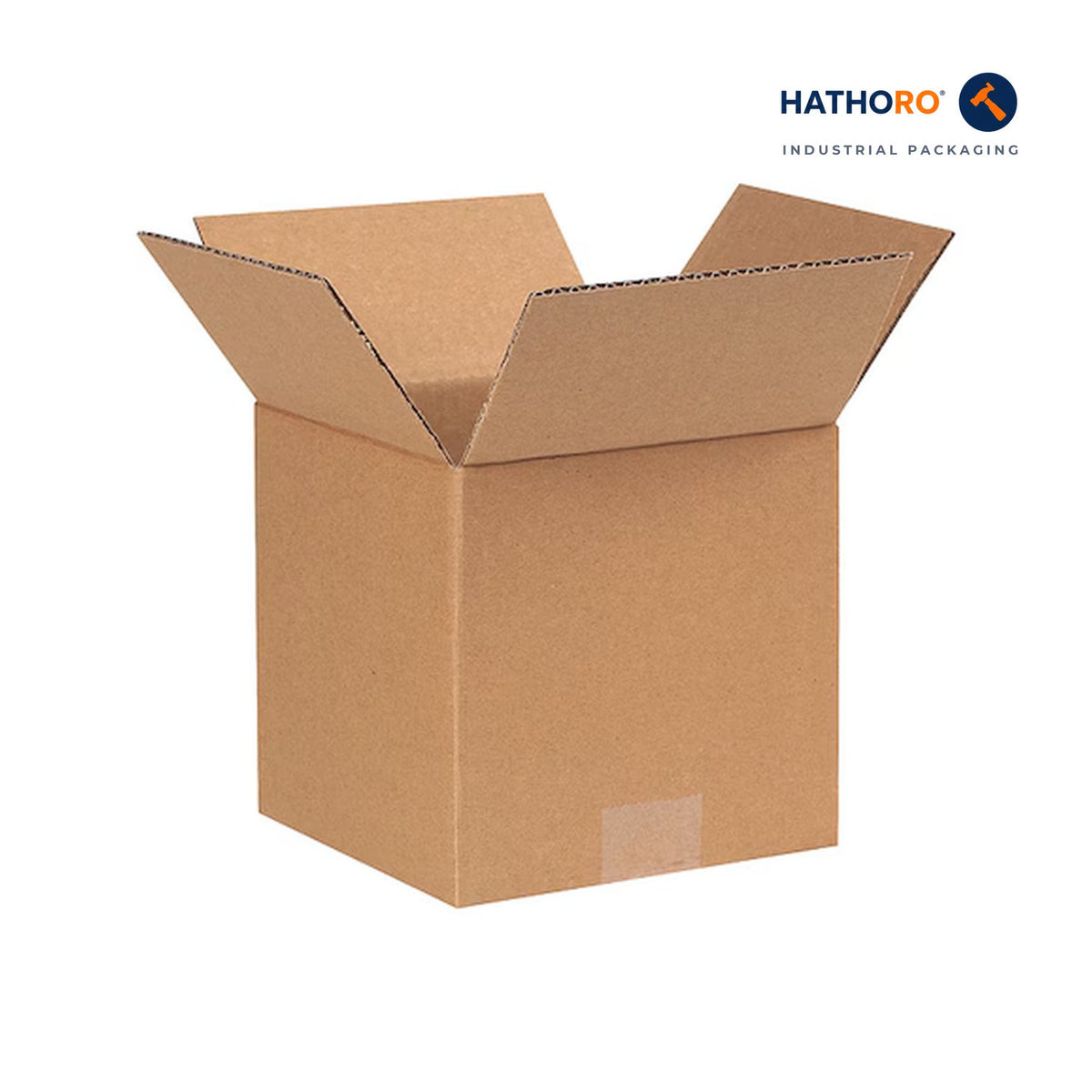 Hathoro 7 x 7 x 7 inch corrugated shipping box