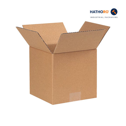 Hathoro 7 x 7 x 7 inch corrugated shipping box