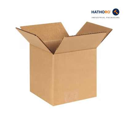 Hathoro 6 x 6 x 6 inch corrugated shipping box