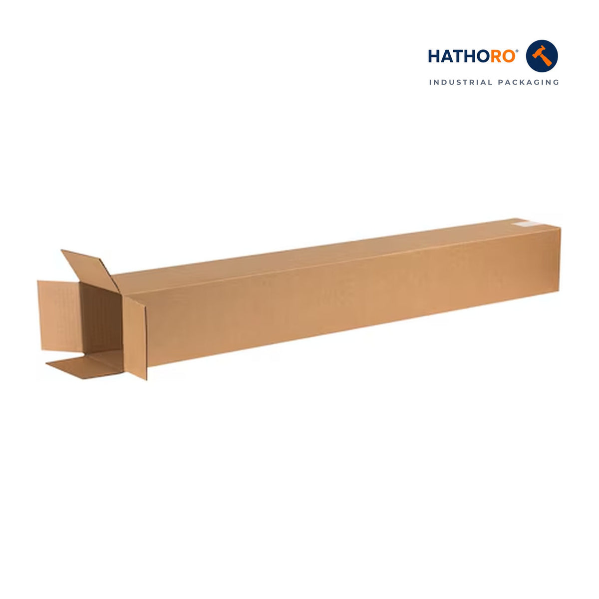 Hathoro 6 x 6 x 50 inch corrugated shipping box