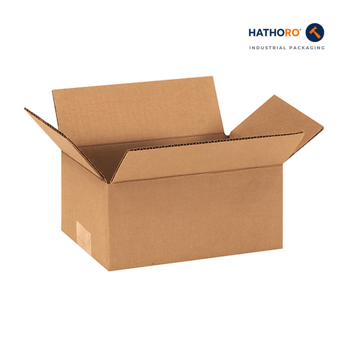 Hathoro 8 x 5 x 3 inch corrugated shipping box