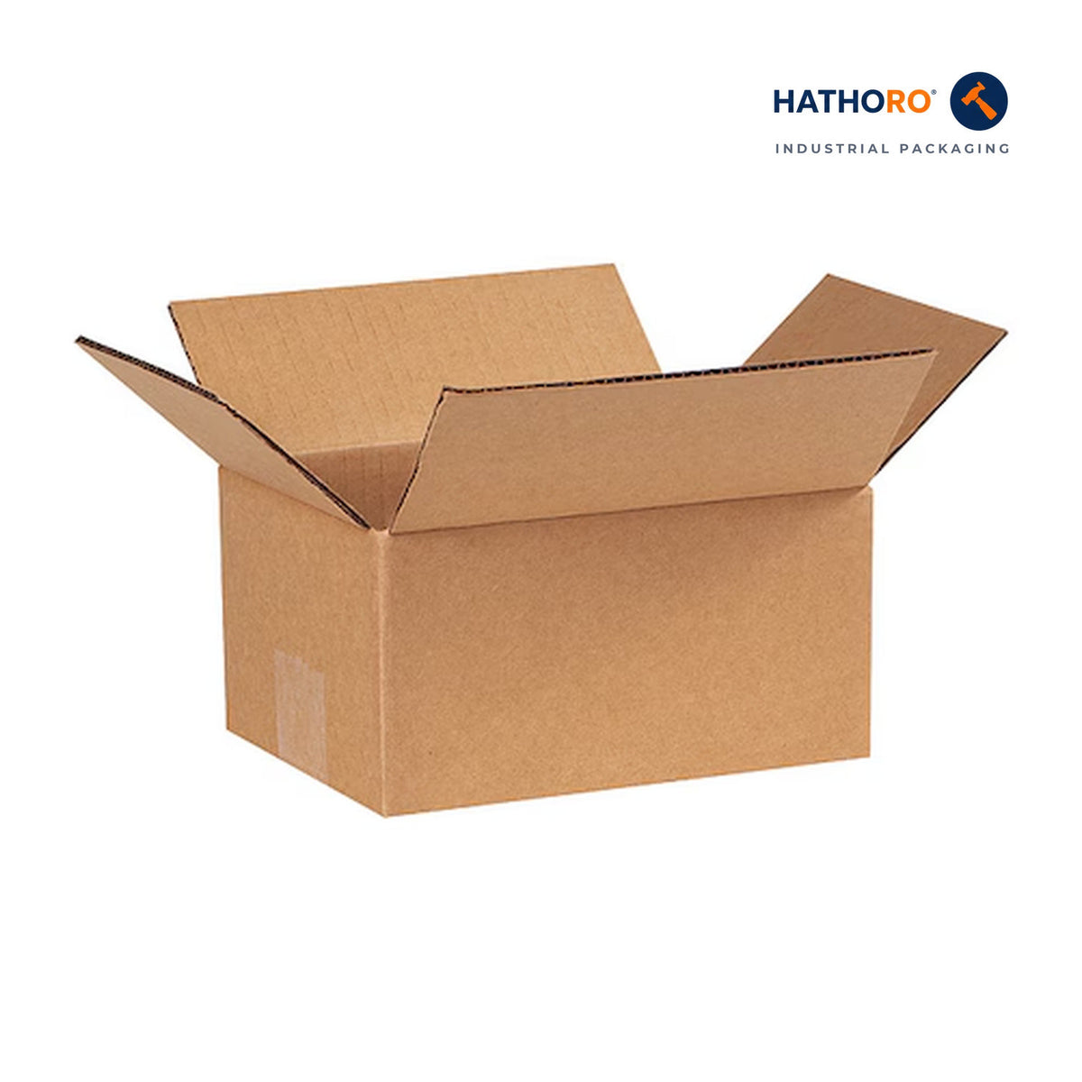 Hathoro 7 x 5 x 3 inch corrugated shipping box