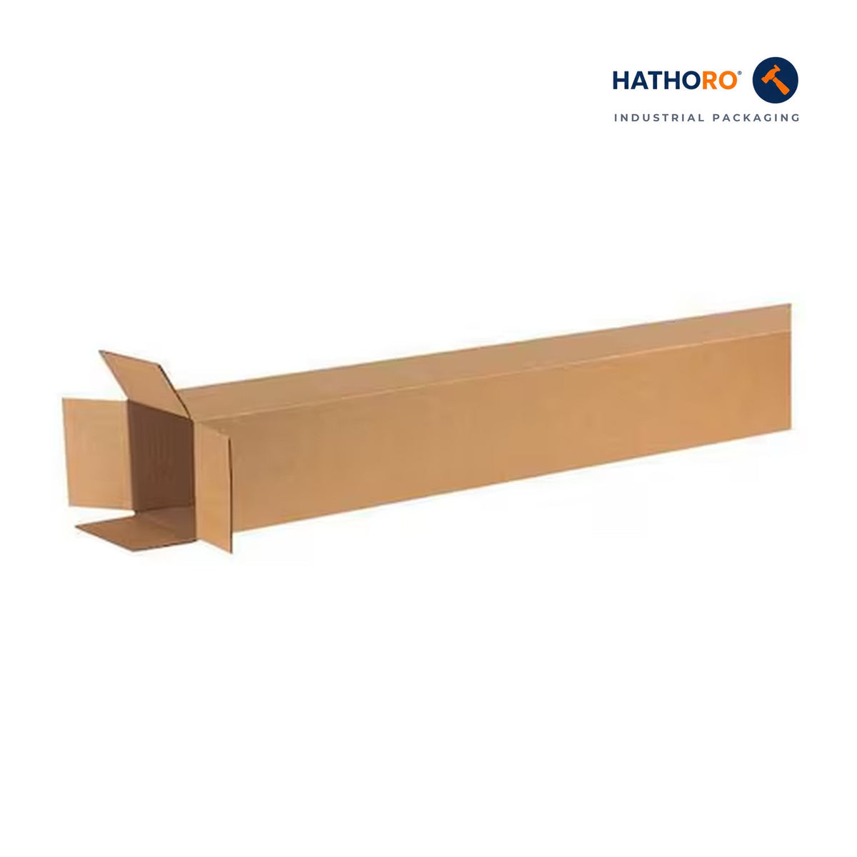 Hathoro 6 x 6 x 60 inch corrugated shipping box