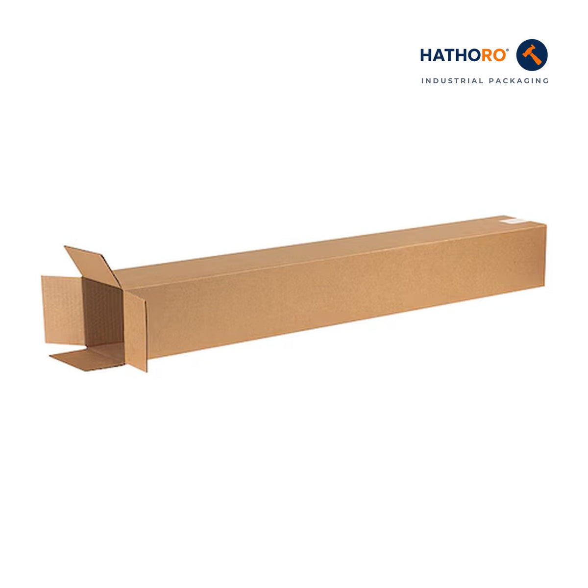 Hathoro 6 x 6 x 48 inch corrugated shipping box