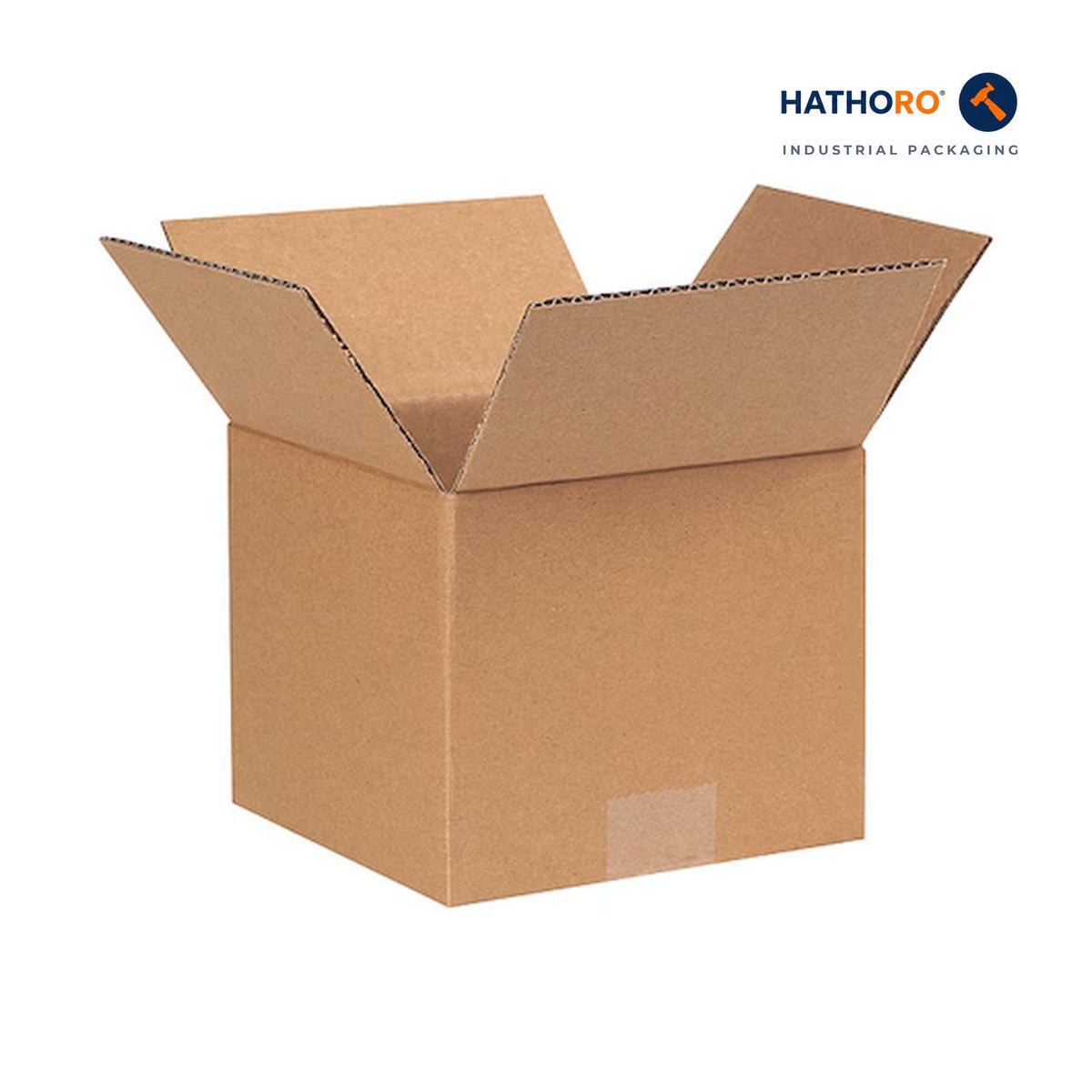 Hathoro 7 x 7 x 6 inch corrugated shipping box
