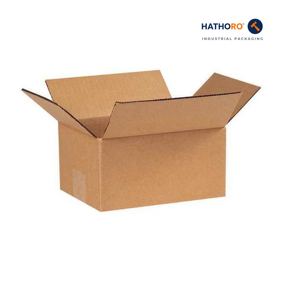 Hathoro 7 x 6 x 4 inch corrugated shipping box