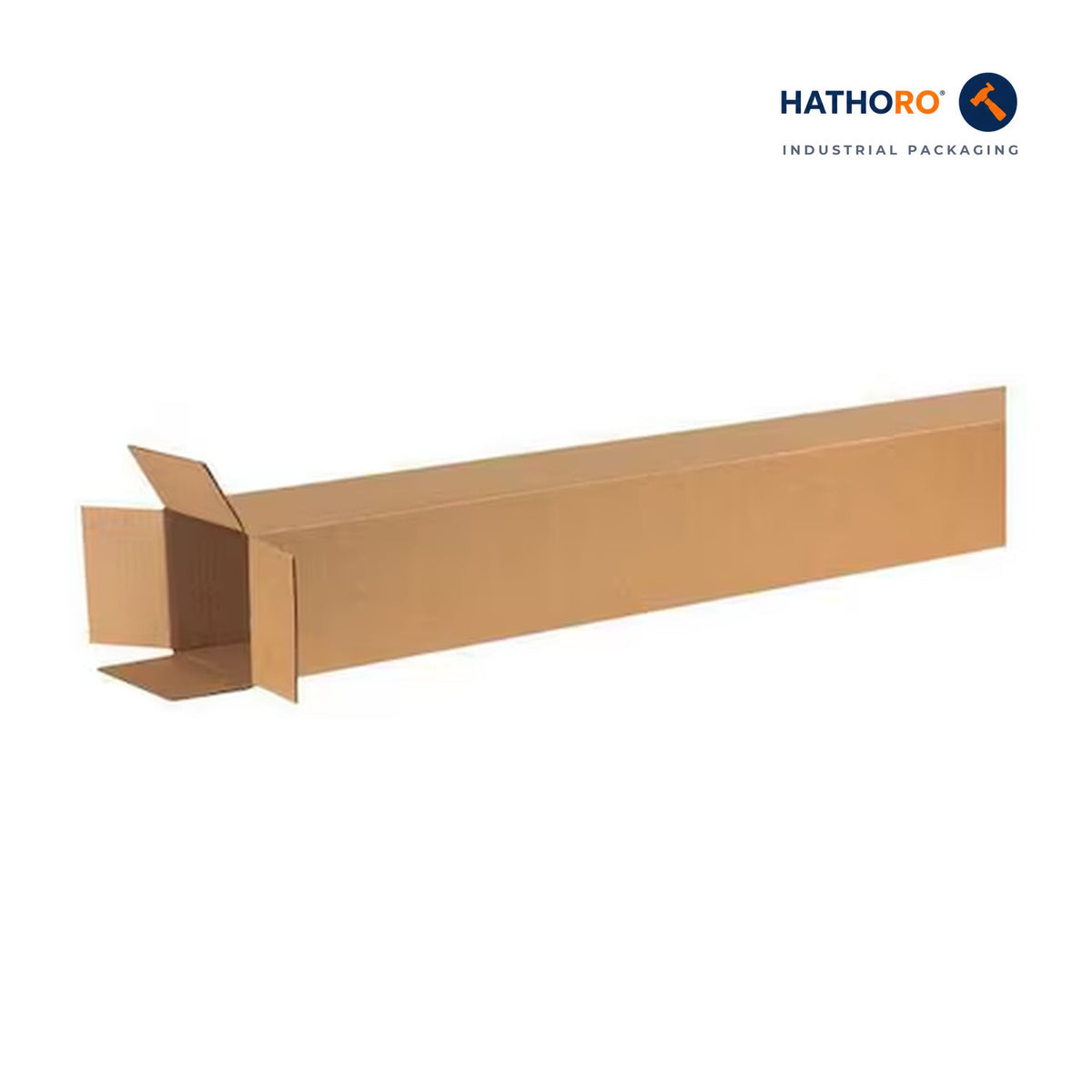 Hathoro 6 x 6 x 72 inch corrugated shipping box