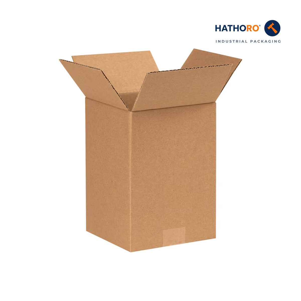 Hathoro 7 x 7 x 9 inch corrugated shipping box