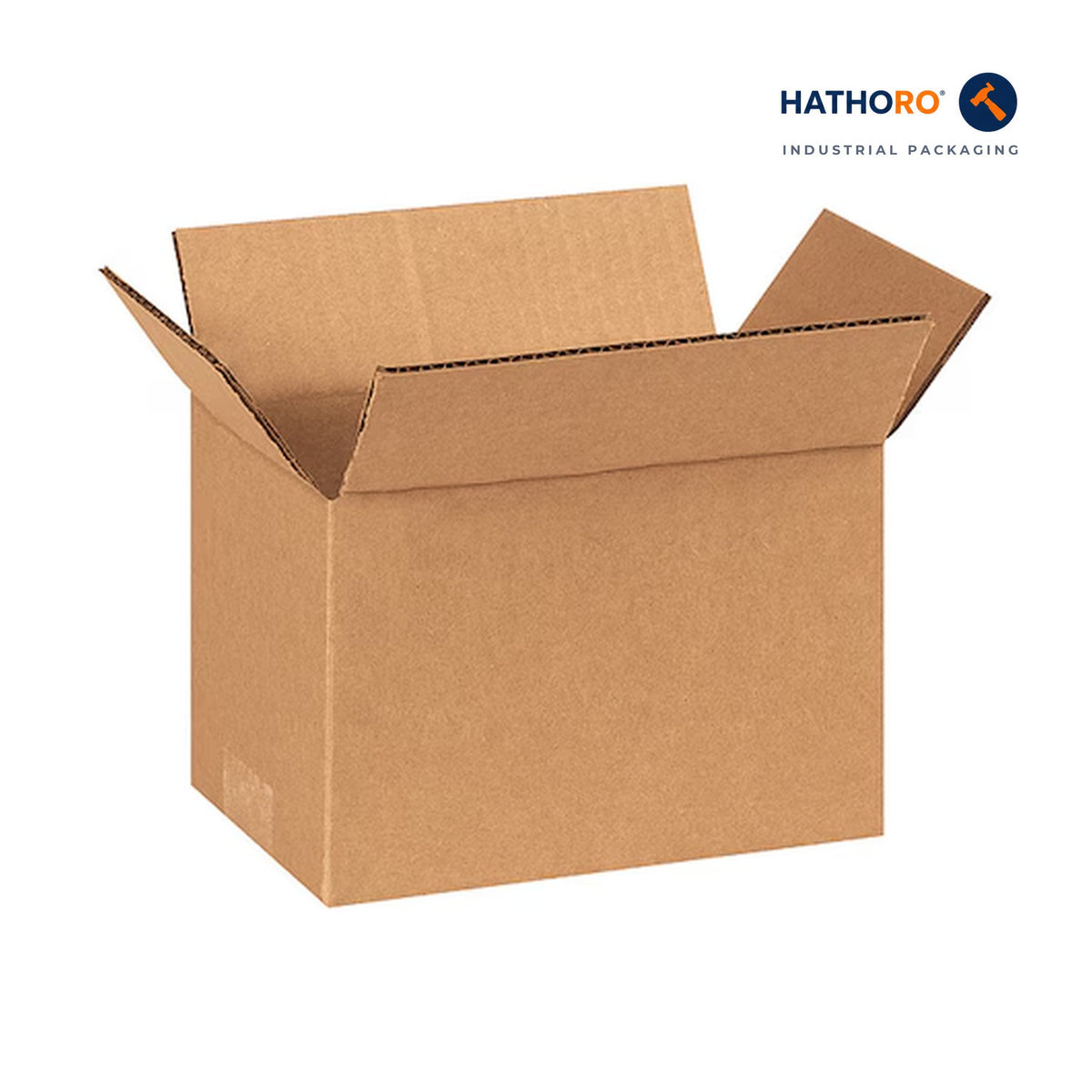 Hathoro 8 x 5 x 5 inch corrugated shipping box