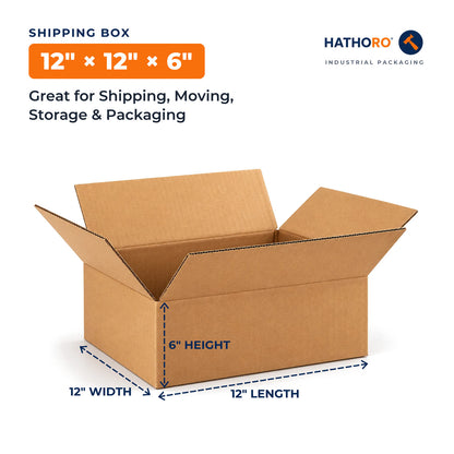 12 x 12 x 6 inch shipping box dimensions