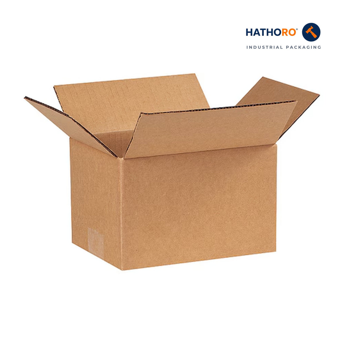 Hathoro 8 x 6 x 5 inch corrugated shipping box