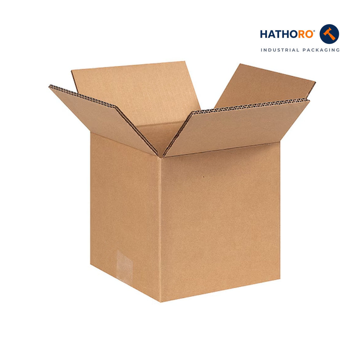 Hathoro 8 x 8 x 8 inch corrugated shipping box