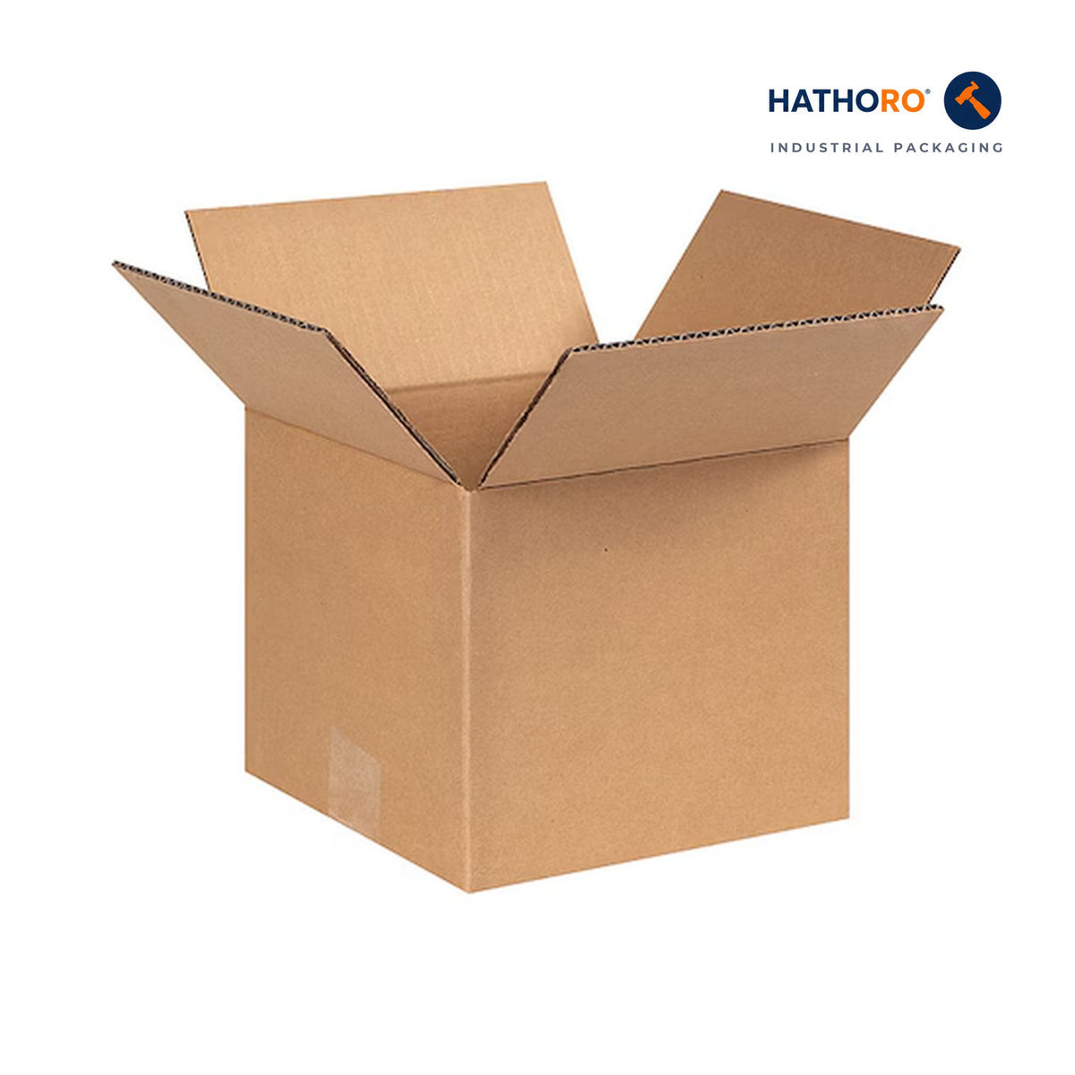 Hathoro 8 x 8 x 7 inch corrugated shipping box