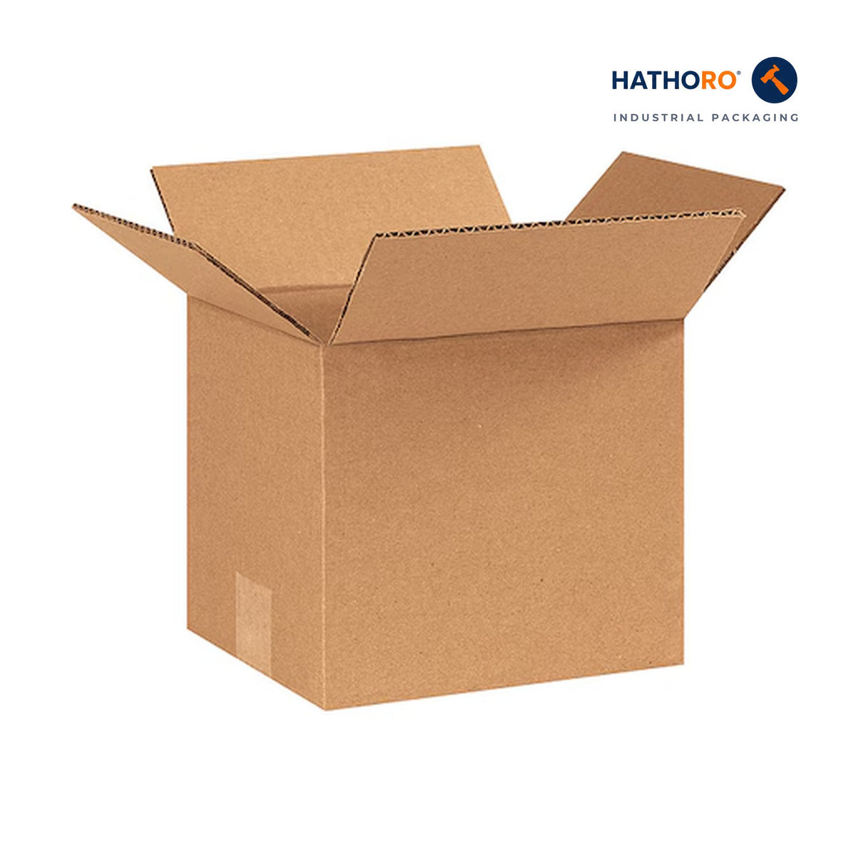 Hathoro 8 x 7 x 7 inch corrugated shipping box