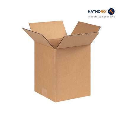 Hathoro 9 x 9 x 10 inch corrugated shipping box