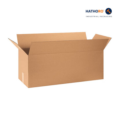 Hathoro 32 x 12 x 12 inch corrugated shipping box