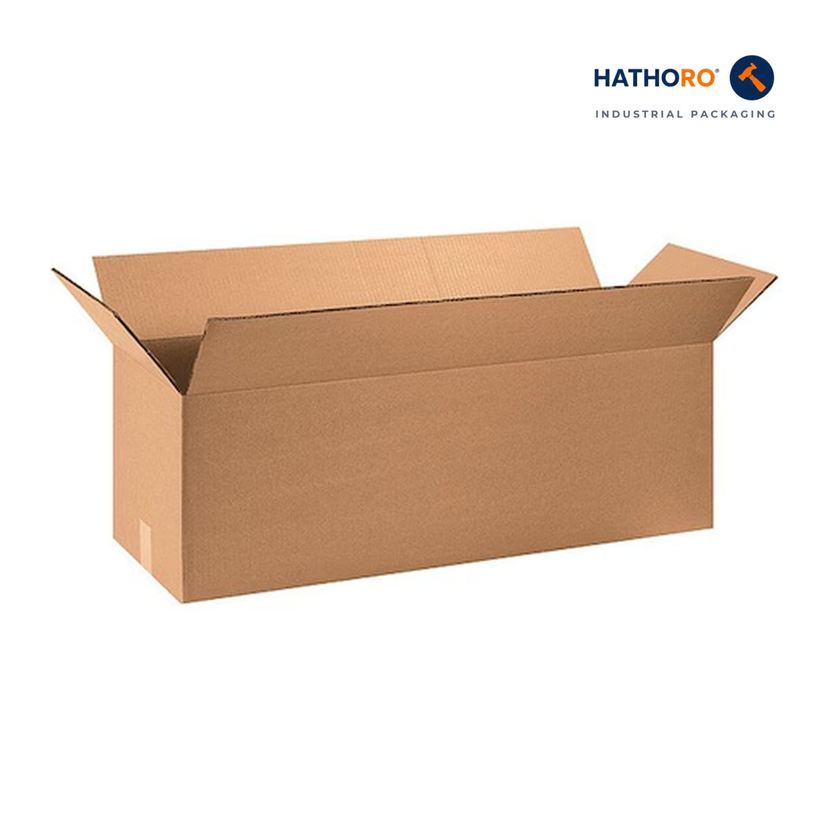 Hathoro 36 x 8 x 8 inch corrugated shipping box