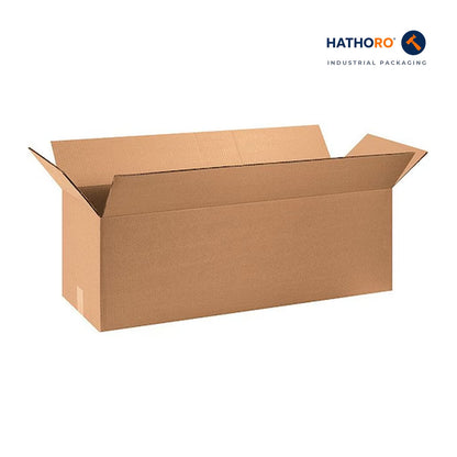 Hathoro 36 x 8 x 8 inch corrugated shipping box