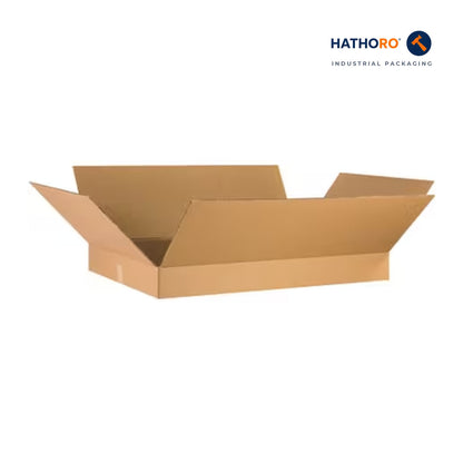 Hathoro 36 x 24 x 4 inch corrugated shipping box