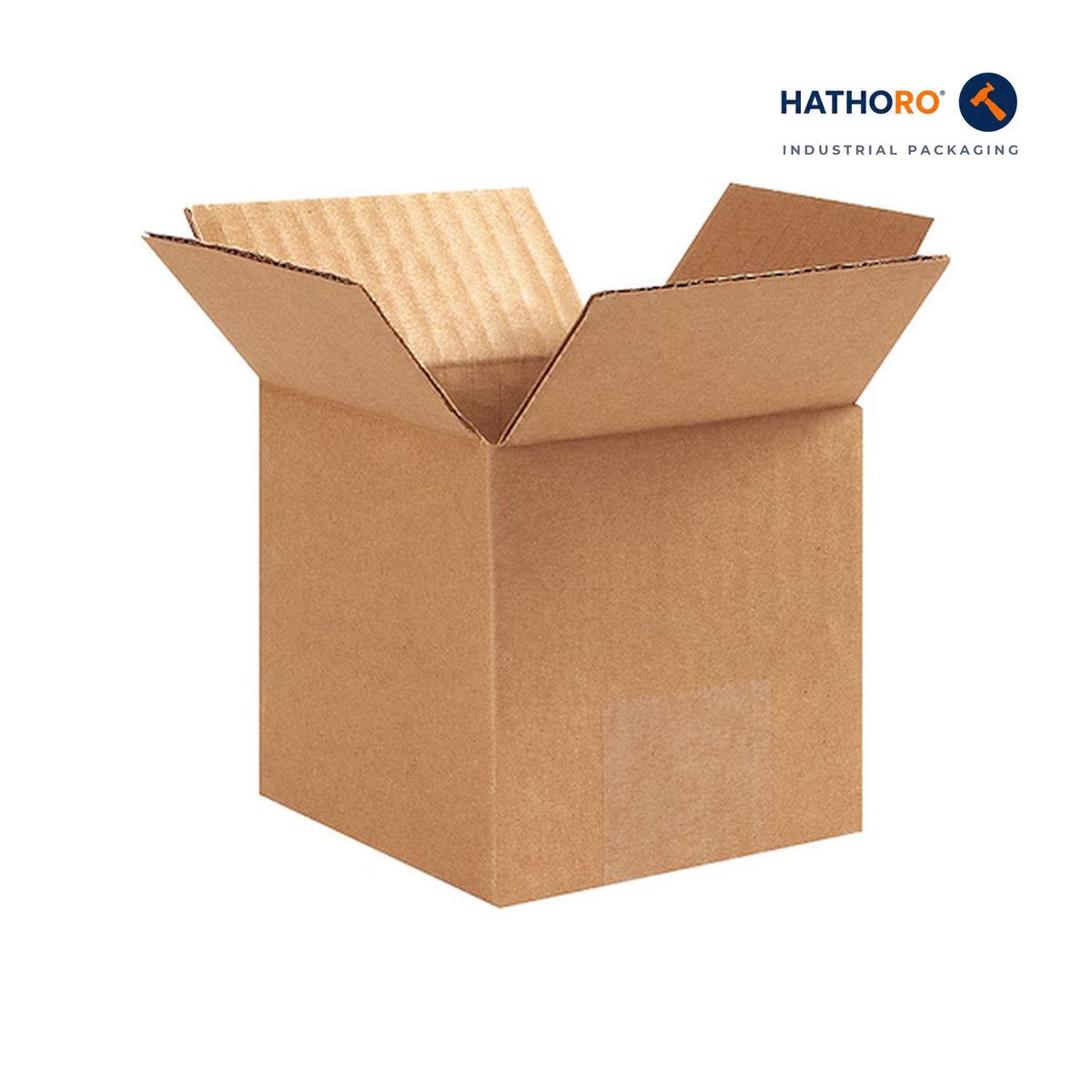 Hathoro 3 x 3 x 3 inch corrugated shipping box