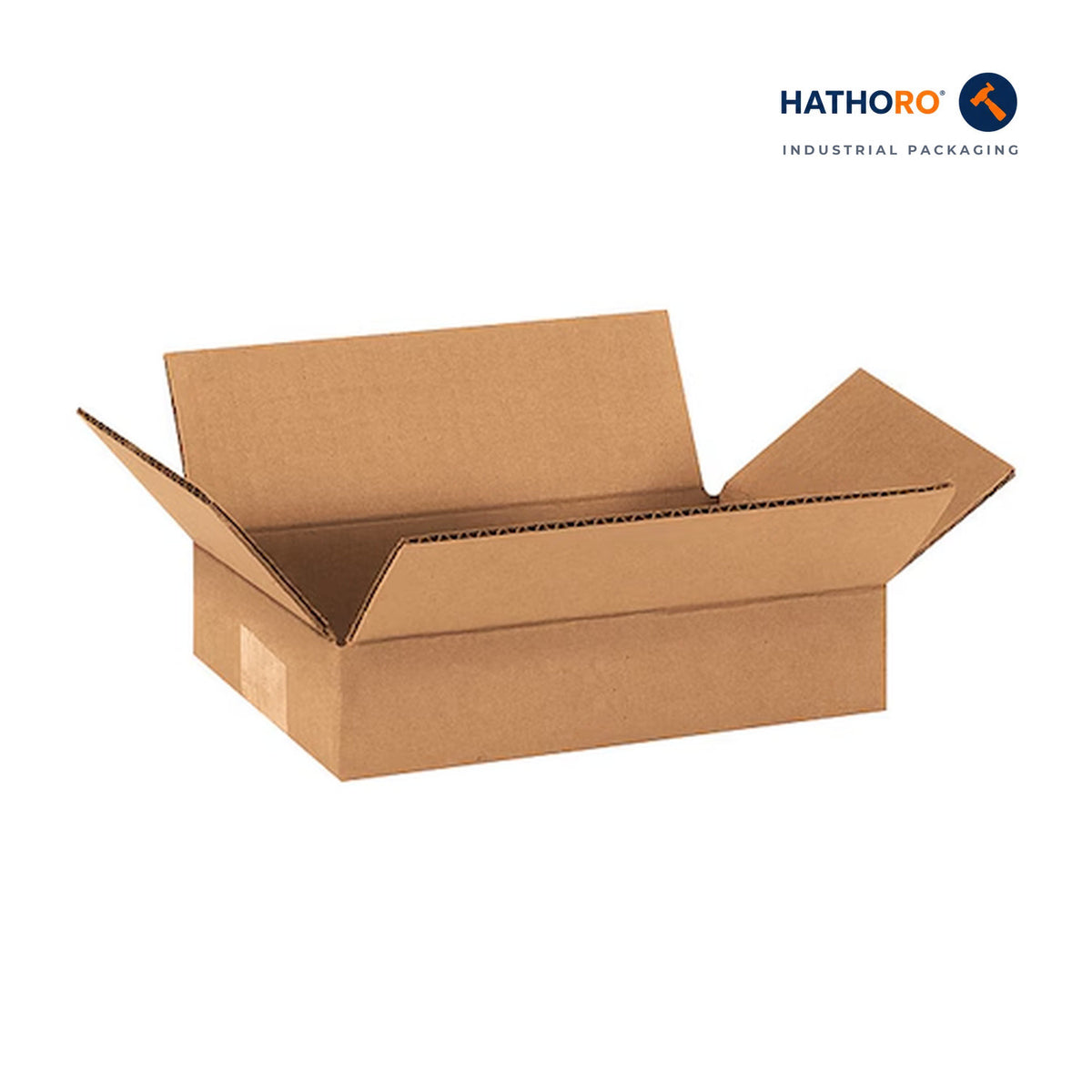 Hathoro 9 x 6 x 2 inch corrugated shipping box