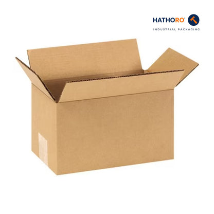 Hathoro 9 x 5 x 5 inch corrugated shipping box