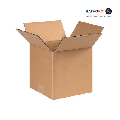 Hathoro 9 x 9 x 9 inch corrugated shipping box