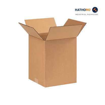 Hathoro 9 x 9 x 11 inch corrugated shipping box