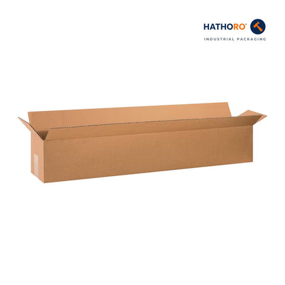 Hathoro 40 x 6 x 6 inch multi-depth corrugated shipping box