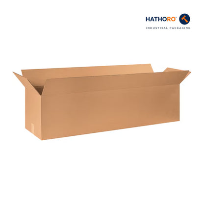 Hathoro 48 x 12 x 12 inch corrugated shipping box