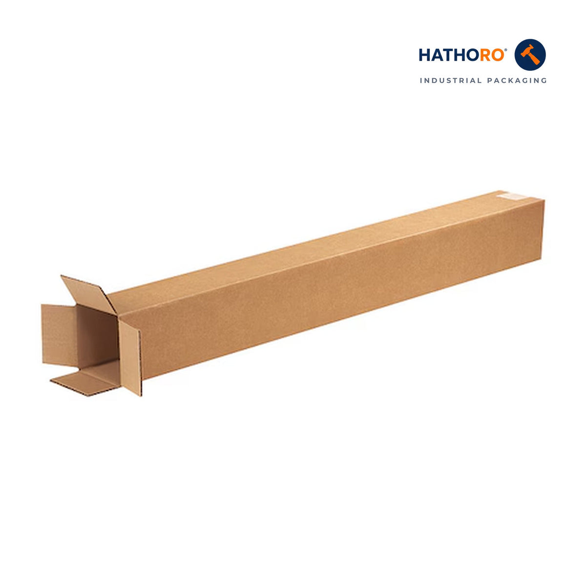 Hathoro 4 x 4 x 36 inch corrugated shipping box