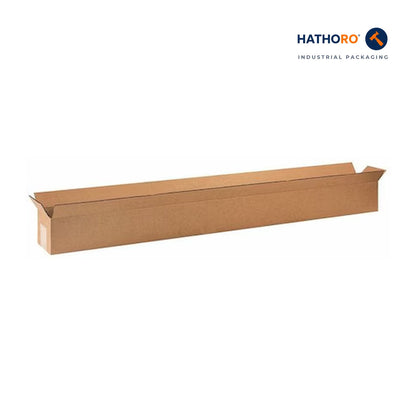 Hathoro 48 x 4 x 4 inch corrugated shipping box