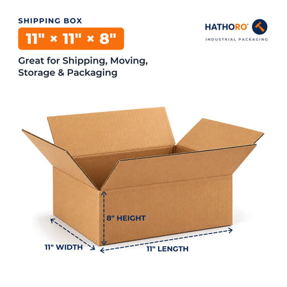 11 x 11 x 8 inch shipping box dimensions