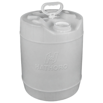 5 Gallon HDPE Oil Storage Container Automotive, White
