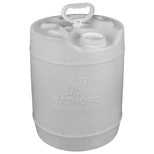 5 Gallon HDPE Oil Storage Container Automotive, White
