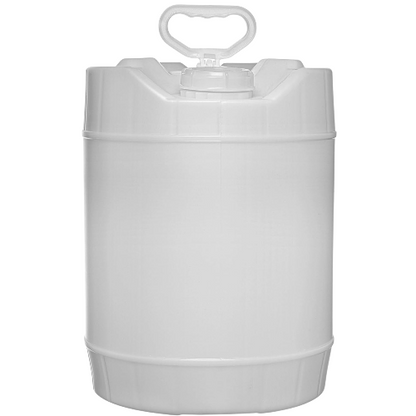 5 Gallon HDPE Oil Storage Container Automotive, White